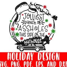 the holiday design is available for purchase on etsyg, png, pdp, eps and dxf