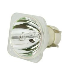 a white light bulb for a projector on a white background with clippings