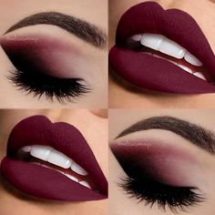 Makeup Looks Burgundy, Dramatic Wedding Makeup, Fall Wedding Makeup, Magical Makeup, Creative Eye Makeup, Makeup Looks Tutorial