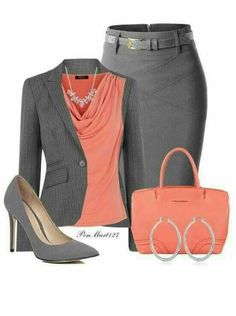 Work Outfits Frauen, Stylish Work Outfits, 2020 Fashion, Casual Work Outfits, Work Outfits Women, Grey Pants, Professional Outfits, Outfits Women, Business Attire