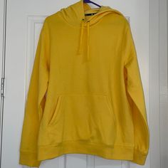 Open To Offers Brighter In Person Fall Yellow Hoodie With Pockets, Yellow Hoodie With Pockets For Fall, Yellow Fall Hoodie With Pockets, Casual Long Sleeve Yellow Hooded Jacket, Yellow Fleece Hoodie For Fall, Casual Yellow Hooded Jacket For Fall, Yellow Long Sleeve Hoodie With Double-lined Hood, Yellow Hoodie With Double-lined Hood, Yellow Casual Hoodie With Double-lined Hood