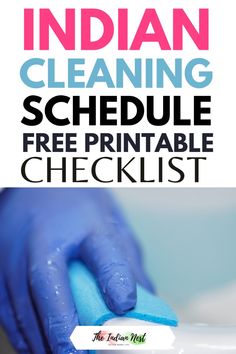 indian cleaning schedule | indian house cleaning schedule | weekly cleaning schedule indian House Cleaning Routine, Home Cleaning Routine, House Chores List, Monthly Cleaning Checklist, Borax Cleaning