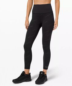 Wunder Train High-Rise Tight 25" | Women's Leggings/Tights | lululemon Lululemon Athleisure Yoga Pants For Gym, Lululemon Black Yoga Activewear, Lululemon Fitted Moisture-wicking Yoga Pants, Fitted Lululemon Yoga Pants With Moisture-wicking, Fitted Lululemon Yoga Pants For Sports, Lululemon Black Leggings For Pilates, Lululemon Moisture-wicking Yoga Pants For Gym, Lululemon Yoga Pants With Moisture-wicking For Gym, Black Lululemon Activewear For Pilates