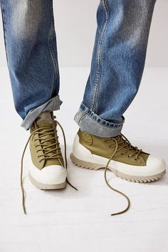 Chuck Taylor All Star Lugged 2.0 Leather Sneakers | Free People