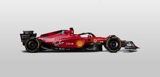 the new ferrari formula car is shown in this image