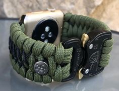 "FREE USPS PRIORITY MAIL SHIPPING FOR DOMESTIC US ORDERS (Includes U.S. Military APO/FPO Address Overseas) Thank you for visiting our shop \"Cording 2U\". A veteran owned business. Handcrafted Paracord wearables customized \"According To You\". Handcrafted with 100% Nylon Paracord \"MADE IN USA\" Our Products include: 🔹Custom handcrafted watch bands according to your wrist size, style, and color of choice. If you don't see it in our page yet, please contact us and we can discuss your options. ? Durable Adjustable Apple Watch Band For Outdoor, Adjustable Green Apple Watch Band Wear-resistant, Green Adjustable Apple Watch Band Wear-resistant, Green Adjustable Wear-resistant Apple Watch Band, Outdoor Apple Watch Band, Durable Custom Watch Accessories For Everyday Use, Customizable Adjustable Apple Watch Band For Outdoor, Adjustable Customizable Green Watch Bands, Green Adjustable Customizable Watch Bands