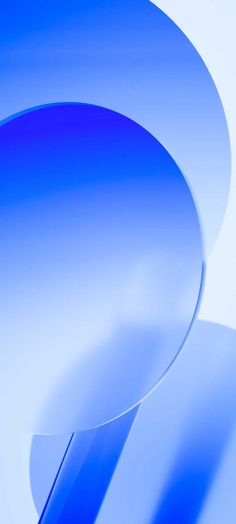 an abstract blue and white background with circular shapes