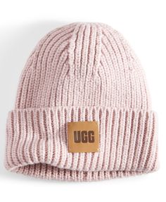 in stock Ugg Accessories, Chunky Beanie, Pink Beanies, Ear Warmers, Winter Accessories, Womens Uggs, Chunky Knit, Winter Women, Neon Pink