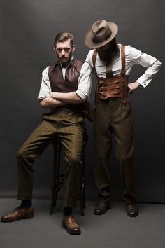 Dapper Dieselpunk Fashion, Mode Rockabilly, Sharp Dressed Man, 1920s Fashion, 인물 사진, Look Vintage, Gentleman Style, Dieselpunk, Steampunk Fashion