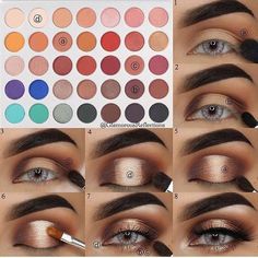 Jaclyn Hill Makeup, Younique Eyeshadow, Make Up Diy, Jaclyn Hill Eyeshadow Palette, Makeup Morphe, Makeup Smokey, Makeup For, Jaclyn Hill Palette