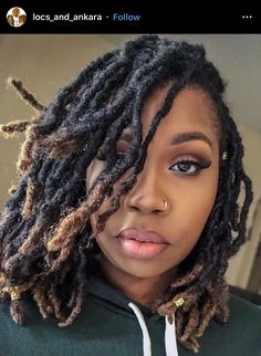 Loc Bob, Black Locs, Beautiful Locs, Starter Locs, Loc Journey, Natural Hair Beauty