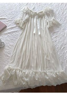 Vestidos Vintage, Lolita Fashion, Night Dress, Pretty Dresses, Aesthetic Clothes, Pretty Outfits