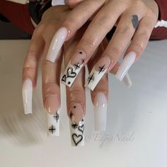 Edgy Nails, Grunge Nails, Simple Acrylic Nails, Glow Nails, Long Acrylic Nails Coffin, Acrylic Nails Coffin Pink, Long Square Acrylic Nails, Bling Acrylic Nails, Acrylic Nails Coffin Short