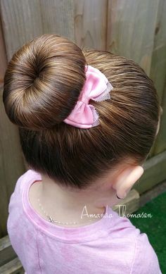 Ballerina Bun Ballerina Hairstyles Kids, Princess Bun, Sock Bun Hairstyles, Junior Bridesmaid Hair, Trendy Bun, Afro Bun, Donut Bun Hairstyles