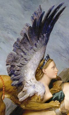 — Gustave Moreau (French, 1826-1898) Gustave Moreau, Classical Realism, The Sphinx, Rennaissance Art, A Level Art, Historical Art, Art Archive, Arte Popular, Painting Class