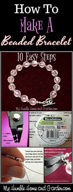 how to make a beaded bracelet 10 easy steps