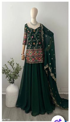 Chikankari Anarkali, Kurta Lehenga, Indian Designer Suits, Stylish Suit, Anarkali Gown, Long Frocks, Dress Indian, Dupatta Set, Stylish Party