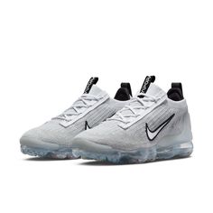 Nike Air Vapormax Flyknit 2021 'Silver' DH4084-100 Nike Air Vapormax 2021 Fk, Nike Air Vapormax Flyknit, Nike Vapormax, Air Vapormax, Mens Nike Air, Nike Air Vapormax, Man Running, Black Metallic, Running Sneakers