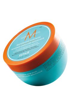 Moroccanoil Restorative Hair Mask, Size 8.5 oz Brown Spots On Face, Heat Styling, Home Remedies For Hair, Hair Remedies, 7 Minutes, Hair Restoration, Moroccan Oil, Hair Repair, Heat Styling Products