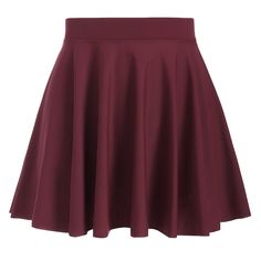 Plus Size Solid Skirted Briefs - Red Wine - 4583385816 - Women's Clothing, Plus Size Women's Clothing  #PlusSizeWomensClothing #Women's #Clothing # #Plus #Size #Women's #Clothing Dark Red Skirt, Green High Waisted Skirt, Green Skater Skirt, Dark Green Skirt, Flared Skater Skirt, Flared Mini Skirt, Red Skirt, High Waisted Flares, Plus Size Womens Clothing