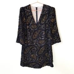 Nwt Absolutely Beautiful. Love This Dress, Doesn't Fit Me Unfortunately. Gold Embellished Dress, Olivia Gold, Alice + Olivia Dress, Embellished Dress, Beautiful Love, Alice Olivia, Gold Black, Love This, Colorful Dresses