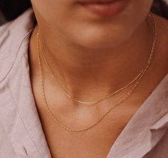 Gold plating over brass Adjustable Lobster clasp closure Style No.TN-2300 (G) Length: 16" adjustable to 18" Women Necklaces, Necklaces Silver, Necklaces Gold, Rope Chain Necklace, Rope Chain, Jewelry Trends, Womens Necklaces, Chain Necklace, Gold Necklace