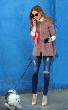 Olivia Palmero, Looks Jeans, Fall Denim