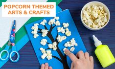 popcorn themed arts and crafts for kids