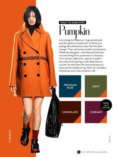 Pumpkin Instyle Color Crash Course, Deep Autumn Color Palette, Colour Combinations Fashion, Color Combos Outfit, Mode Tips, Color Combinations For Clothes, Deep Autumn, Colour Combos, Color Crush