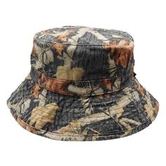 Heavy cotton bucket hat for any outdoor activity, hunting, fishing, hiking. Traditional bucket style with flat crown, straight sidewall. Downward, bound brim. Double metal eyelets. Side snaps. Chin cord with plastic toggle. One size, fits as L/XL. Cotton. Cheap Camouflage Summer Hats, Durable Adjustable Bucket Hat For Outdoor, Durable Bucket Hat For Outdoor Activities, Durable Adjustable Bucket Hat For Hiking, Durable Wide Brim Bucket Hat For Hiking, Durable Casual Bucket Hat For Fishing, Casual Durable Bucket Hat For Fishing, Durable Adjustable Bucket Hat For Camping, Adjustable Durable Bucket Hat For Camping