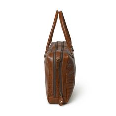 Trustpilot Picking the right work bag is as essential as your work, and our Finn Briefcase caters to it the best. The handcrafted laptop briefcase is spacious, comes with an adjustable shoulder strap, and is made with premium buffalo leather Salient Features Size : 15L x 11H x 4D Inch Made from buffalo leather Color- Brown Crocodile pattern High-quality brass hardware and YKK zippers. Adjustable shoulder strap to add ease of carrying Multiple compartments to stay organized Handcrafted by skilled Textured Leather Laptop Bag For Work, Everyday Textured Leather Laptop Bag, Luxury Textured Leather Laptop Bag For Daily Use, Textured Leather Laptop Bag For Everyday Use, Everyday Textured Leather Rectangular Laptop Bag, Travel Textured Leather Satchel Briefcase, Textured Leather Satchel Briefcase For Travel, Textured Leather Tote Briefcase For Everyday, Classic Textured Leather Laptop Bag For Daily Use