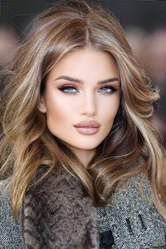 Rambut Brunette, Hair Inspiration Color, Great Hair, Hair Dos, Gorgeous Hair, Balayage Hair, Hair Highlights, Pretty Hairstyles, Hair Looks