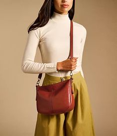 Jolie Leather Crossbody Bag - ZB7716223 - Fossil Leather Crossbody Bag, Leather Crossbody