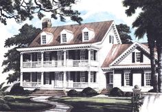 this is an artist's rendering of the house