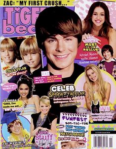 a magazine with an image of a young man on it's front cover,