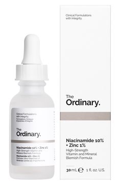 THE ORDINARY Niacinamide 10% + Zinc 1% | Nordstrom The Ordinary Argireline, Hyperpigmentation Serum, The Ordinary Alpha Arbutin, The Ordinary Hyaluronic Acid, Beyond Beauty, Hydrating Serum, Brightening Serum, Uneven Skin, Uneven Skin Tone