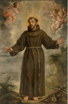 an image of st francis in art