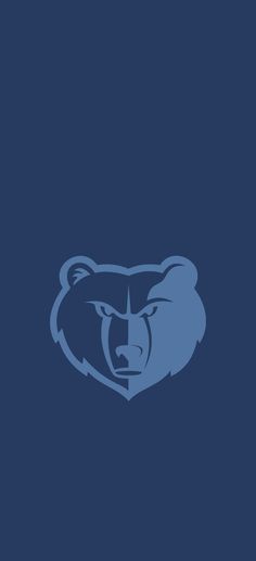 the grizzle bears logo is shown on a dark blue iphone wallpaper background