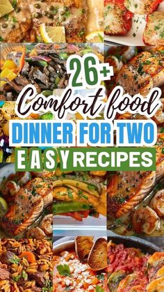 20 comfort food dinner for two easy recipes