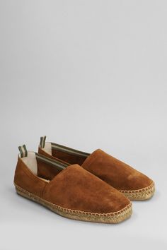 Pablo t-186 Espadrilles in brown suede, slip on, stitching detail, juta sole, 100% suede, Made in Spain Leather Espadrilles Men, Slip-on Suede Espadrilles With Woven Sole, Suede Espadrilles With Woven Sole And Slip-on Fit, Suede Slip-on Espadrilles With Woven Sole, Suede Slip-on Espadrilles With Stitched Sole, Slip-on Suede Espadrilles With Stitched Sole, Brown Espadrilles With Textured Sole, Casual Brown Suede Slip-ons, Suede Slip-on Espadrilles With Textured Sole