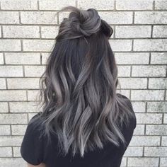 Balayage Color, Hair Gray, Hair Tape, Winter Hair Color, Trendy Hair Color, Penteado Cabelo Curto, Hair Colours