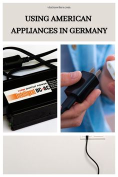 Using American Appliances in Germany Travel To Germany, Universal Plug Adapter, Visit Germany, Power Converter, Best Credit Cards, Camera Battery, Euro Style, Power Plug