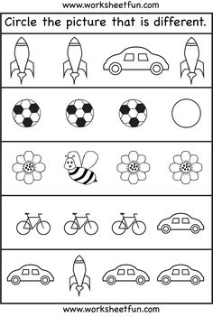 the worksheet is filled with pictures to help kids learn how to write and draw