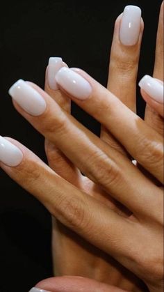 White Squoval Acrylic Nails, How To Strengthen Nails, Strengthen Nails, Engagement Nails, Pink Stilettos, Coral Nails, Edgy Nails, Bride Nails, Dipped Nails