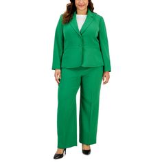 in stock The Suits, Lined Pants, Le Suit, Pant Suit, Tailored Pants, Khaki Color, Notched Collar, Blazer Buttons, Front Zipper