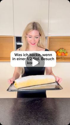 Katrin Pfeiffer | Foodlover 🤍 on Instagram: "Biskuitroulade 🥰

Zutaten: 
6 Eier
160 g Zucker
160 g Mehl
6 EL Wasser
1 Prise Salz
Marillenmarmelade nach Wunsch zum Bestreichen
Staubzucker zum Bestreuen.

Zubereitung: 
Zuerst Eier trennen und Eiklar mit einer Prise Salz zu steifem Schnee schlagen.
Danach Dotter und Zucker für mind. 5 Minuten hellcremig aufschlagen und das Wasser untermixen.
Mehl löffelweise einrühren und vorsichtig den Schnee unterheben. 
Die Masse gleichmäßig auf dem Backblech verteilen und 10 Minuten bei 200 °C Heißluft backen.
Die Marillenmarmelade auf der Roulade verstreichen und die Roulade mithilfe des Geschirrtuchs einrollen. 
Die Roulade mit Staubzucker bestreut servieren.

#backen #biskuit #biskuitrolle #biskuitroulade #schnellesrezept"