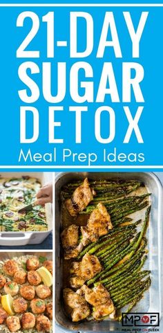 Sugar Detox Plan, Sugar Detox Recipes, 21 Day Sugar Detox, Detox Meal Plan, Bad Carbohydrates, Meal Prep On Fleek, Detox Diet Plan