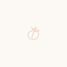 an apple logo is shown on a white background