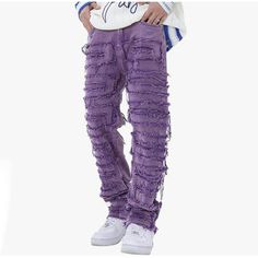 Excellent Quality The Most Trending Item In Men’s Fashion In 2023!!!!! Gents Jeans, Punk Denim, Head Turning Outfits, Stacked Jeans, Patch Jeans, Patched Jeans, Hip Hop Streetwear, Men Street, Traditional Fashion