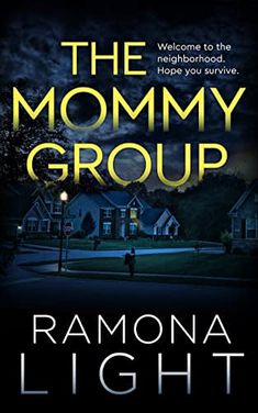 the mommy group by ramon light is shown in front of a dark street with houses